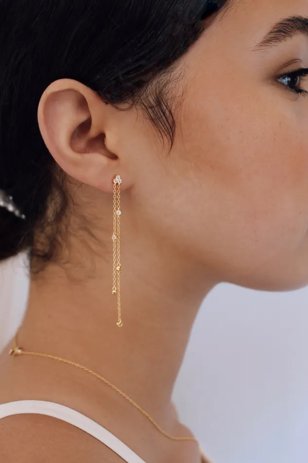 Earrings Jay Kay Braids and Bridal Leon Earring