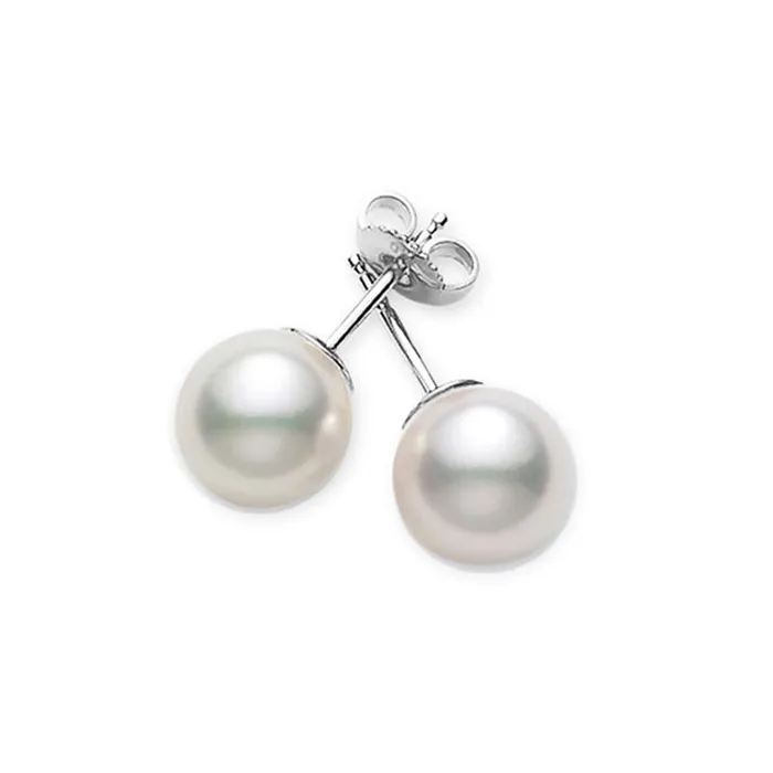 Earrings MIKIMOTO Mikimoto Akoya Pearl Studs 75X8MM