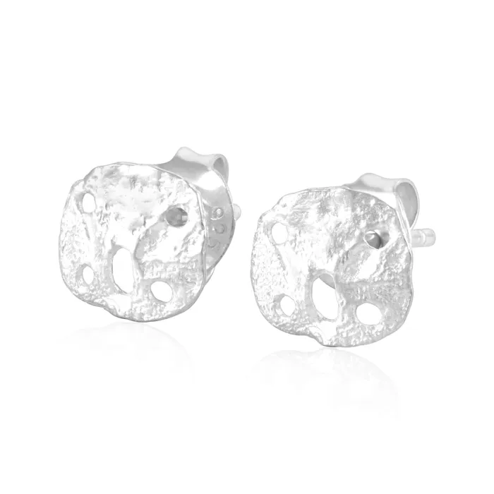 Earrings Teeda E2010 Sand Dollar Post Earrings