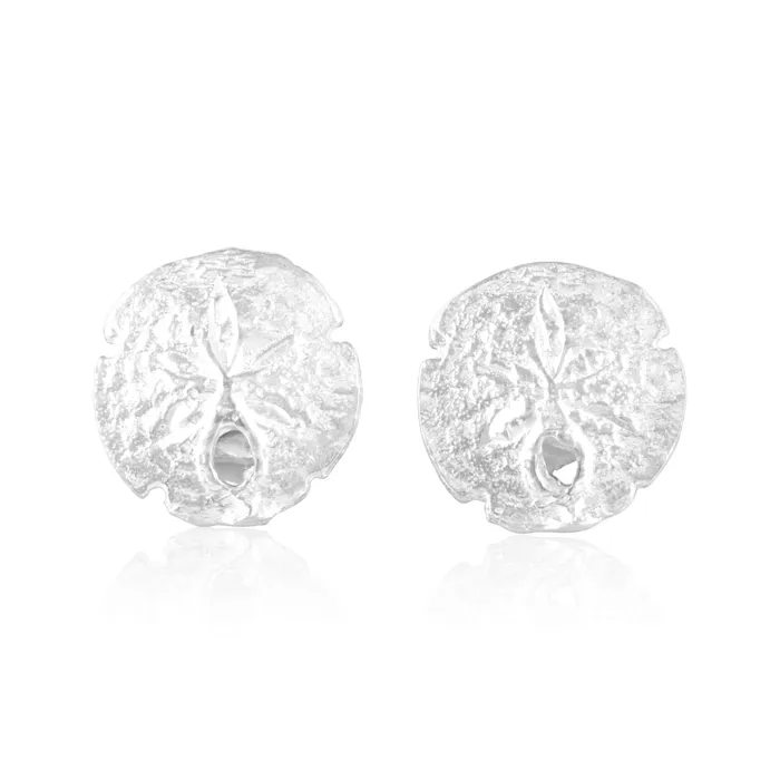 Earrings Teeda E2032 Sand Dollar Post Earrings