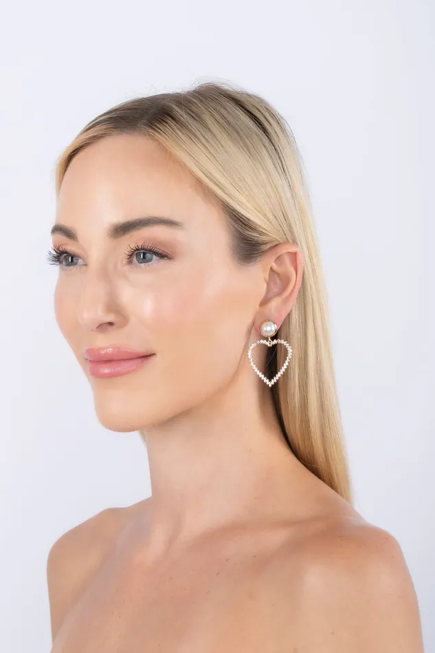 Eye Candy LA Earrings Hart Earrings