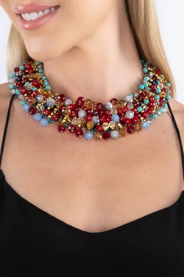 Eye Candy LA Necklaces Roya Statement Necklace