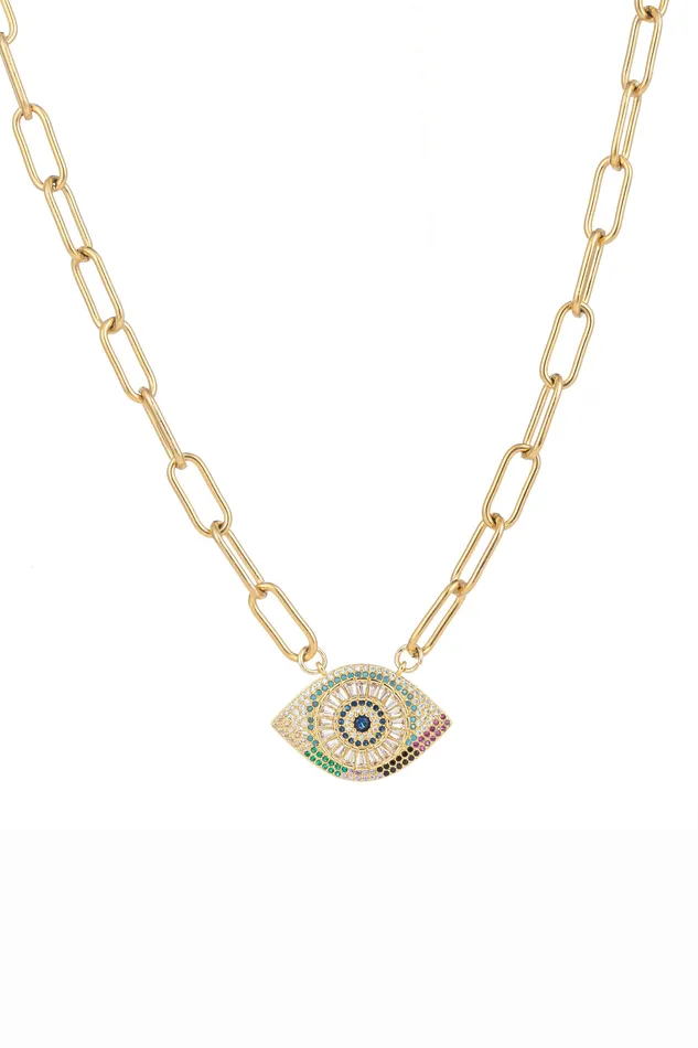 Eye Candy LA Necklaces Shiko Paperclip Necklace