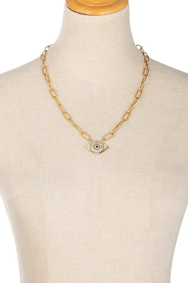 Eye Candy LA Necklaces Shiko Paperclip Necklace