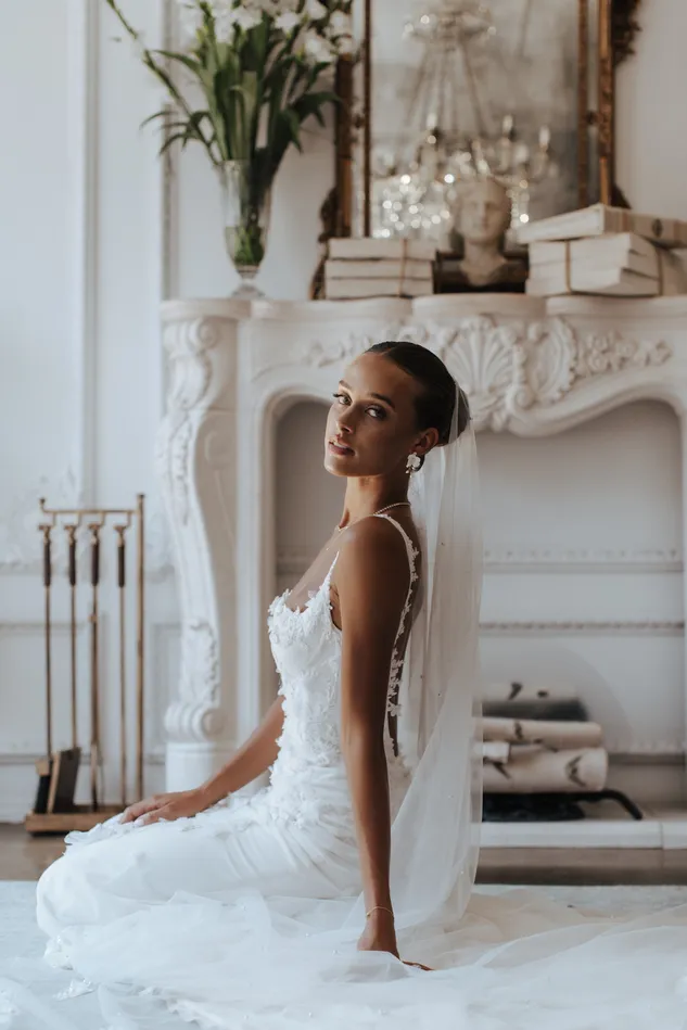 Flora Stud Jay Kay Braids and Bridal Earrings