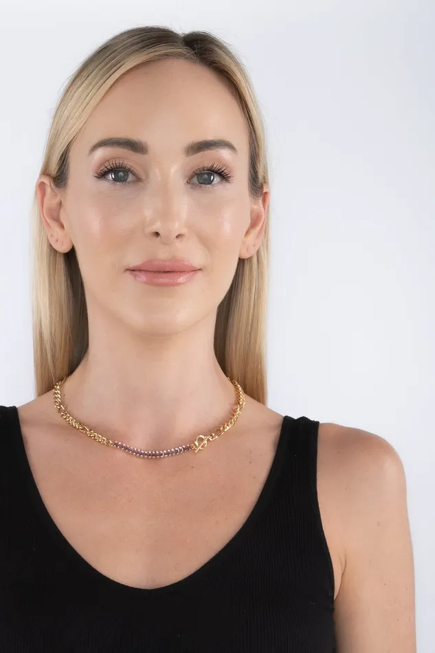 Hannah Drop Necklace Eye Candy LA Necklaces Hannah Drop Necklace Eye Candy LA Necklaces