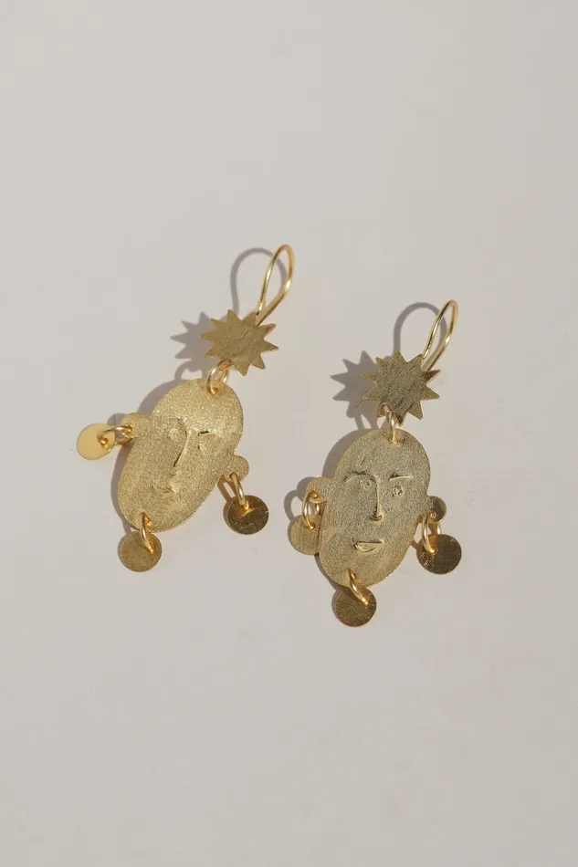 Inuit Earrings Aprs Ski Earrings