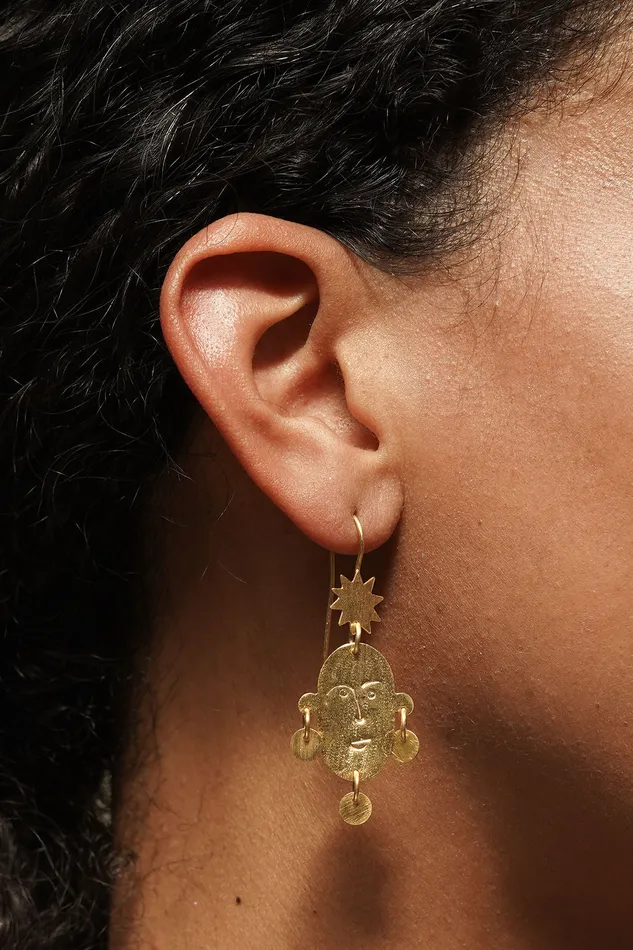 Inuit Earrings Aprs Ski Earrings