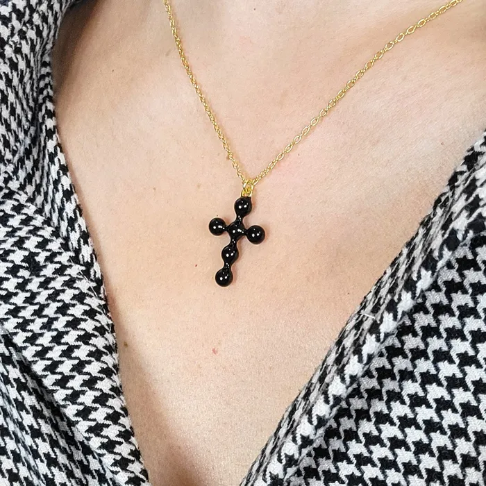 Love Ko Jewelry Necklaces HOLY GRAIL Necklace in Black