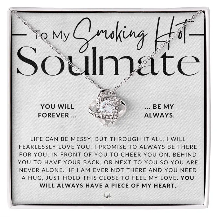 My Smoking Hot Soulmate Thoughtful and Romantic Gift for Her Soulmate Necklace Christmas Valentines Birthday or Anniversary Gifts ShineOn Fulfillment Necklaces My Smoking Hot Soulmate Thoughtful and Romantic Gift for Her Soulmate Necklace Christmas Valentines Birthday or Anniversary Gifts ShineOn Fulfillment Necklaces