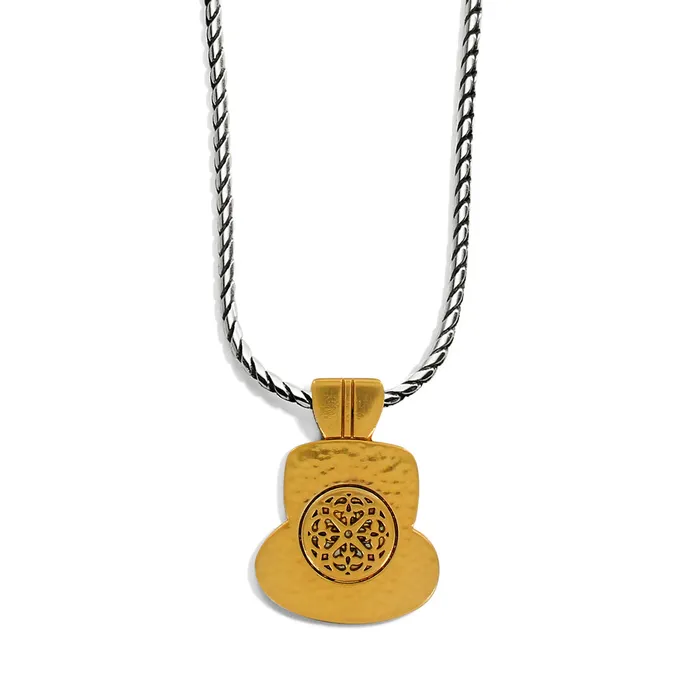 Necklaces Brighton Ferrara Artisan Two Tone Duo Necklace