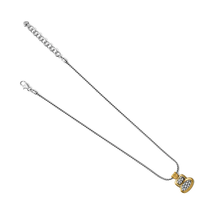 Necklaces Brighton Ferrara Artisan Two Tone Duo Necklace