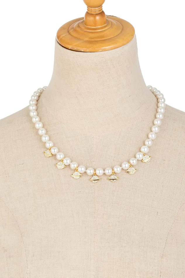 Necklaces Eye Candy LA Mini Mars Necklace