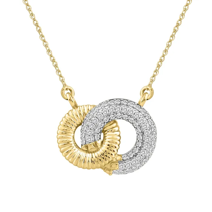 Necklaces LADIES PENDANT WITH CHAIN 020CT ROUND DIAMOND 10K YELLOW GOLD AV Necklaces LADIES PENDANT WITH CHAIN 020CT ROUND DIAMOND 10K YELLOW GOLD AV