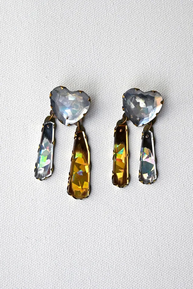 Nikki Couppee Necklaces Neogem Heart Drops