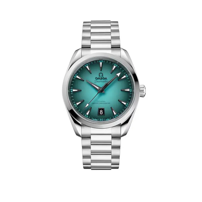 OMEGA Seamaster Aqua Terra 150M Turquoise Ombre Dial Watch 41mm Watches