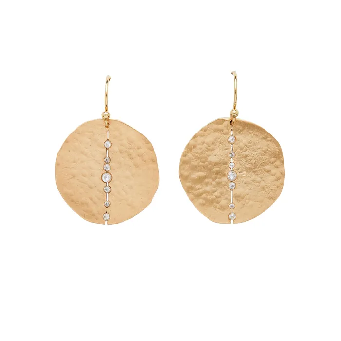 ORBIT BRONZE EARRING Julie Cohn Design Earrings
