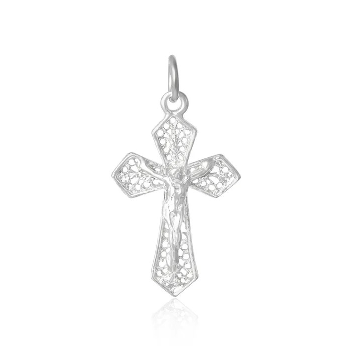 P2250 Jesus Crucifix Charm Teeda Charm Necklaces