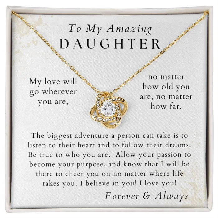 Passion to Purpose Daughter Necklace ShineOn Fulfillment Necklaces