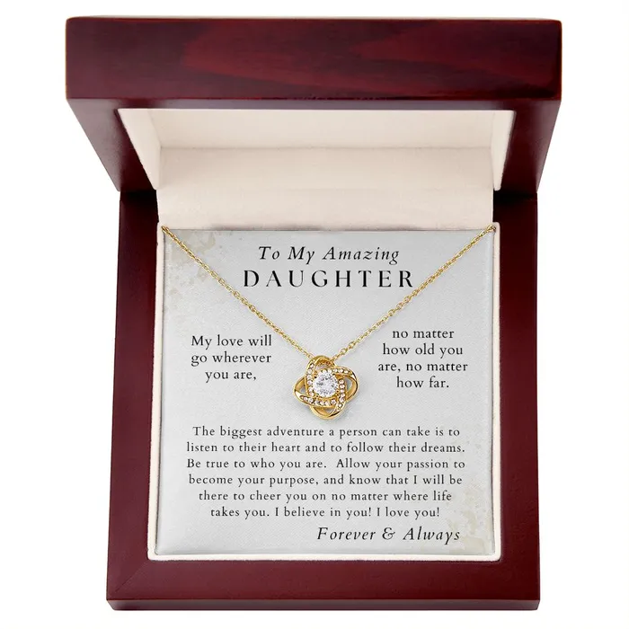 Passion to Purpose Daughter Necklace ShineOn Fulfillment Necklaces