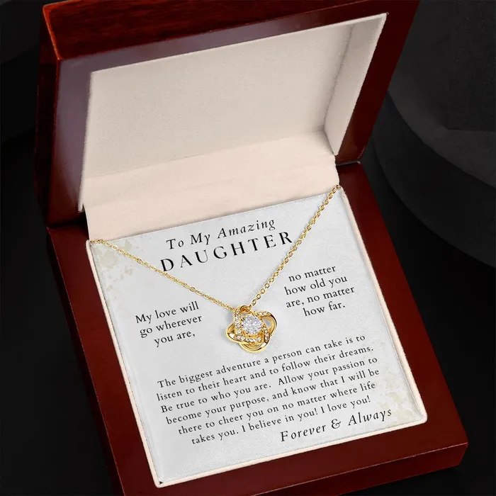 Passion to Purpose Daughter Necklace ShineOn Fulfillment Necklaces