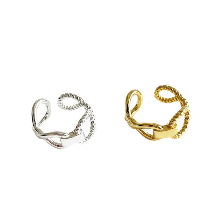 pau jewelry Rings Twist rope ring