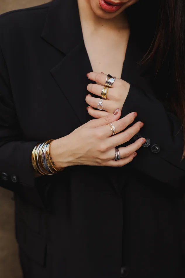 pau jewelry Rings Twist rope ring