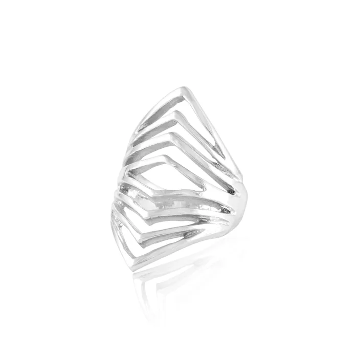 R1002 Silver Ring Teeda Rings