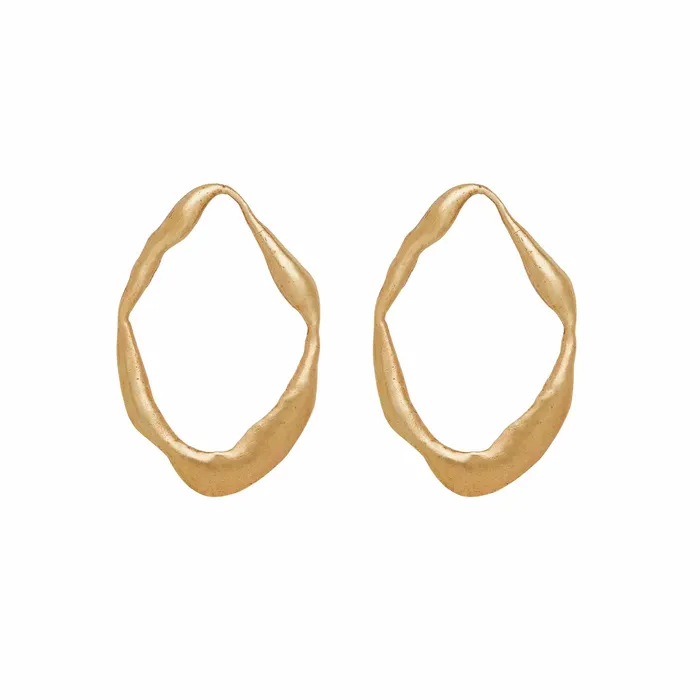 RENAISSANCE BRONZE HOOP Julie Cohn Design Earrings