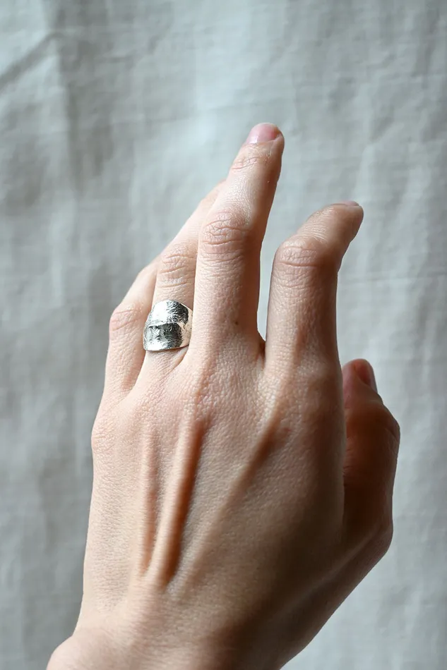 Ring No 01 Silver Eline Fach Rings