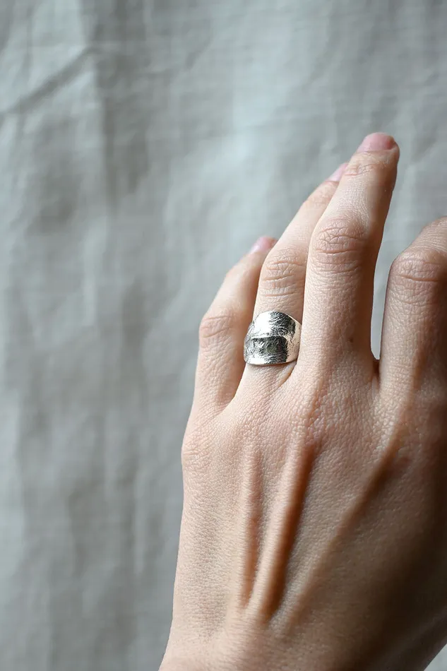 Ring No 01 Silver Eline Fach Rings