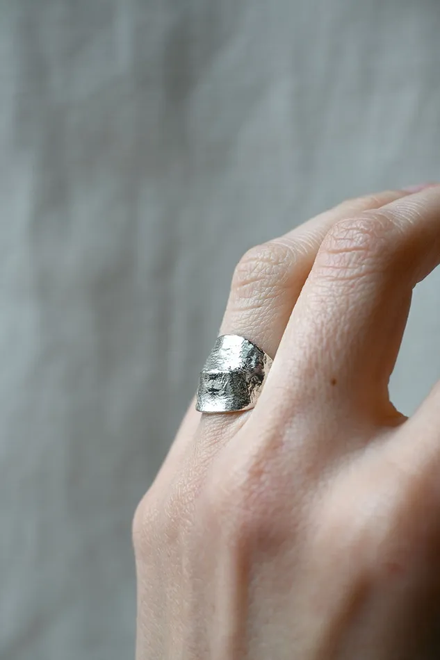 Ring No 01 Silver Eline Fach Rings