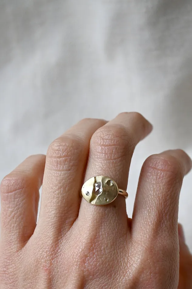 Rings Atelier Narc Encrusted Diamond Ring