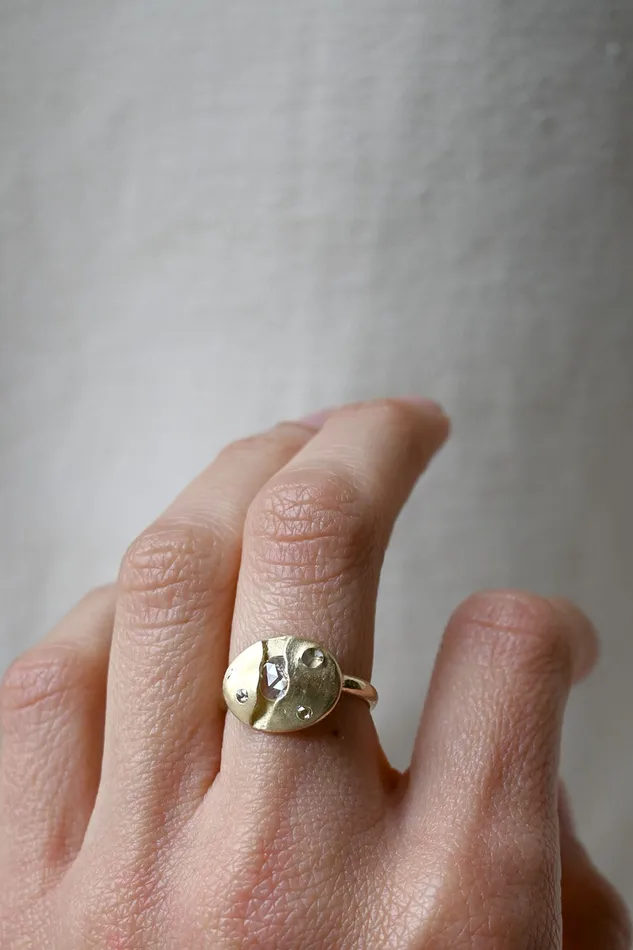 Rings Atelier Narc Encrusted Diamond Ring