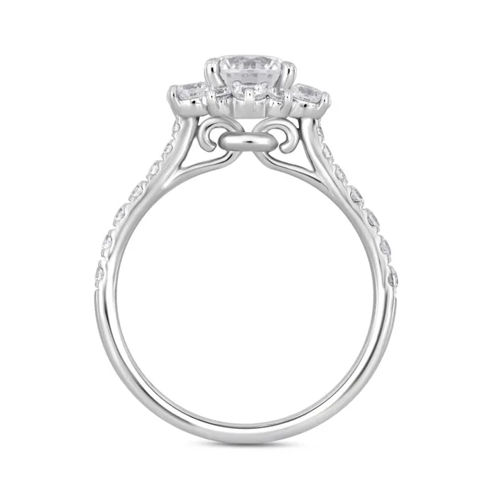 Rings Crown Jewels Coin LADIES RING 1 34CT ROUND DIAMOND 14K WHITE GOLD ROUND DIAMOND 1CT Rings Crown Jewels Coin LADIES RING 1 34CT ROUND DIAMOND 14K WHITE GOLD ROUND DIAMOND 1CT