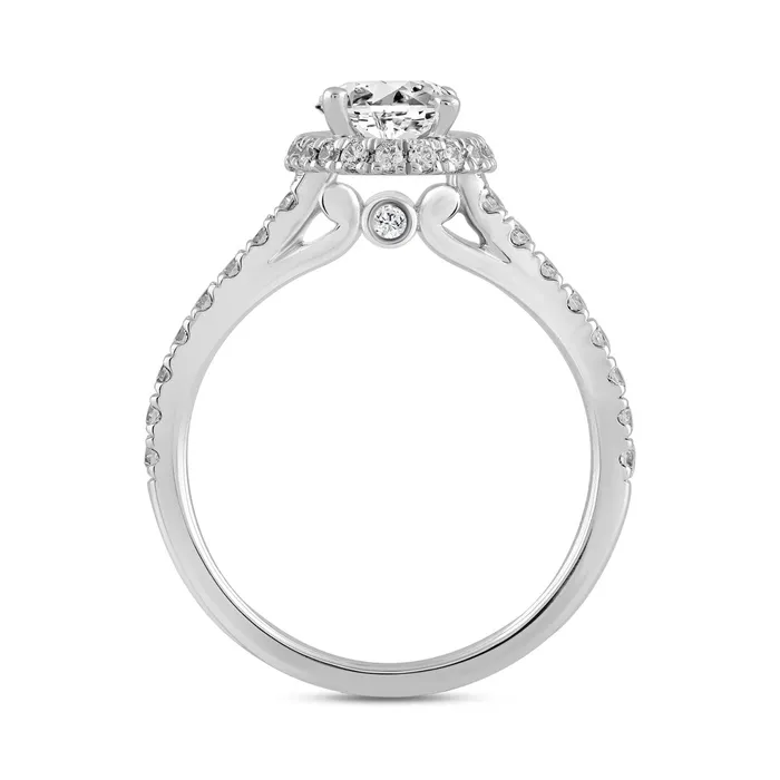 Rings Ethos LADIES RING 2 12CT ROUNDOVAL DIAMOND 14K WHITE GOLD CENTER STONE OVAL DIAMOND 2CT Rings Ethos LADIES RING 2 12CT ROUNDOVAL DIAMOND 14K WHITE GOLD CENTER STONE OVAL DIAMOND 2CT