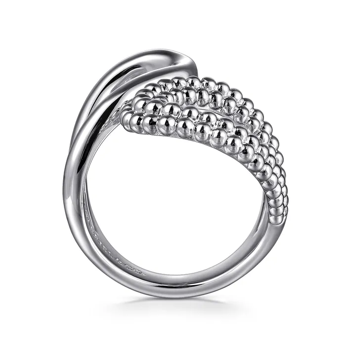 Rings GABRIEL CO Gabriel Sterling Silver Bypass Bujukan Style Ring Rings GABRIEL CO Gabriel Sterling Silver Bypass Bujukan Style Ring
