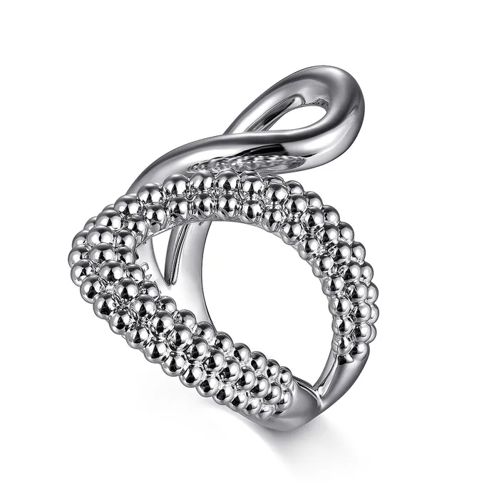 Rings GABRIEL CO Gabriel Sterling Silver Bypass Bujukan Style Ring Rings GABRIEL CO Gabriel Sterling Silver Bypass Bujukan Style Ring