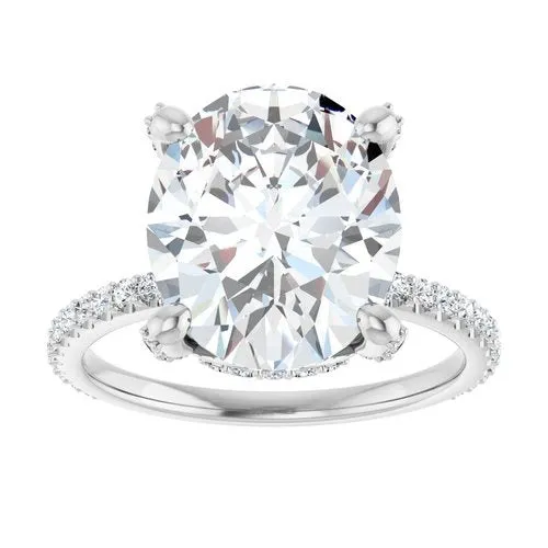 Rings STULLER Ever Ever 14K White Gold 05ctw 4 Prong Style Diamond SemiMount Engagement Ring Rings STULLER Ever Ever 14K White Gold 05ctw 4 Prong Style Diamond SemiMount Engagement Ring