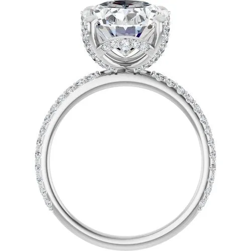 Rings STULLER Ever Ever 14K White Gold 05ctw 4 Prong Style Diamond SemiMount Engagement Ring Rings STULLER Ever Ever 14K White Gold 05ctw 4 Prong Style Diamond SemiMount Engagement Ring