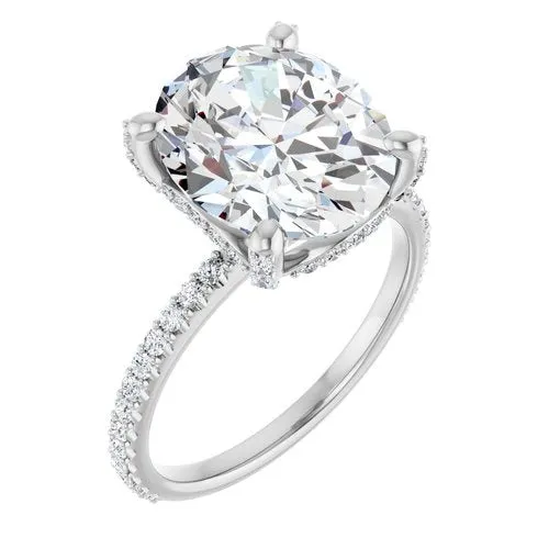 Rings STULLER Ever Ever 14K White Gold 05ctw 4 Prong Style Diamond SemiMount Engagement Ring Rings STULLER Ever Ever 14K White Gold 05ctw 4 Prong Style Diamond SemiMount Engagement Ring