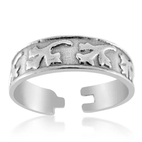 Rings Teeda TR2490 Leaves and Branches Toe Ring