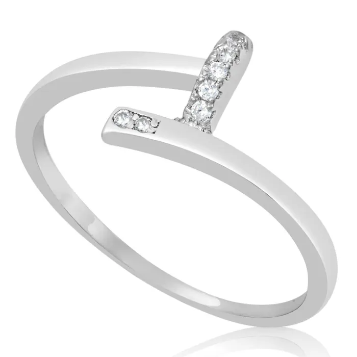 RZ1666 Micropav Cubic Zirconia Ring Teeda Rings