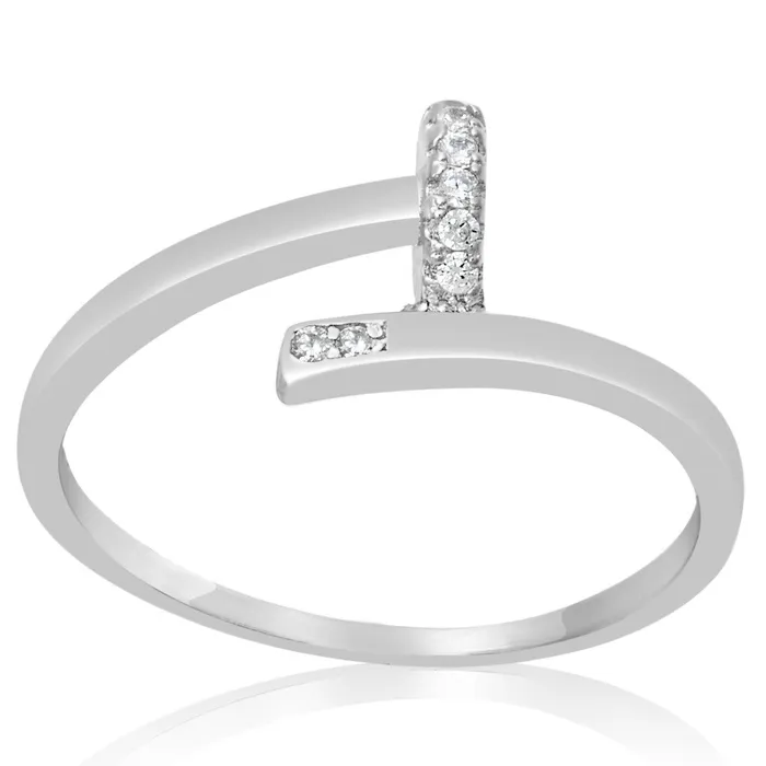 RZ1666 Micropav Cubic Zirconia Ring Teeda Rings