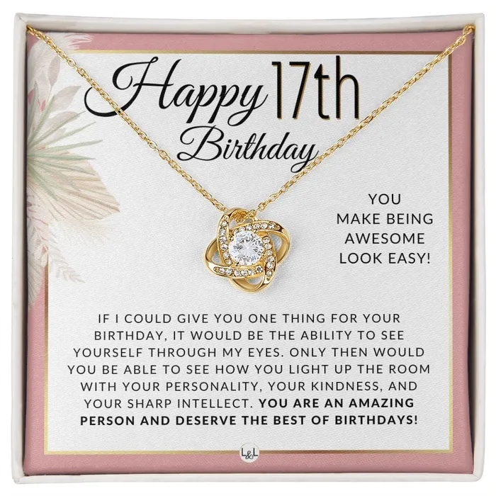 ShineOn Fulfillment Necklaces 17th Birthday Gift For Her Necklace For 17 Year Old Birthday Beautiful Teenage Girl Birthday Pendant ShineOn Fulfillment Necklaces 17th Birthday Gift For Her Necklace For 17 Year Old Birthday Beautiful Teenage Girl Birthday Pendant