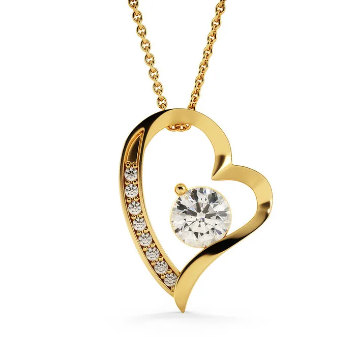 ShineOn Fulfillment Necklaces Dreams Come True Gift for Future Wife For My Bride to Be From the Groom to Be Heart Pendant Necklace