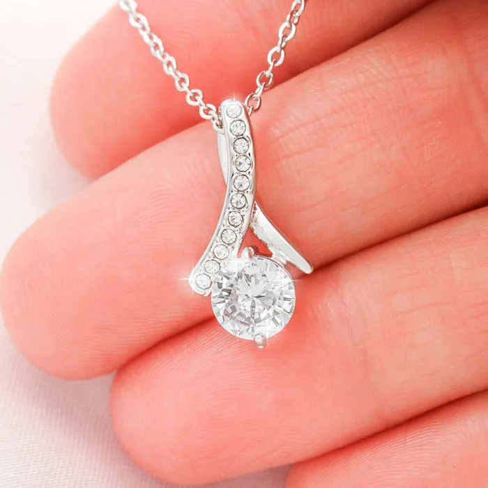 ShineOn Fulfillment Necklaces To My Amazing Hand Picked Daughter Alluring Beauty Necklace