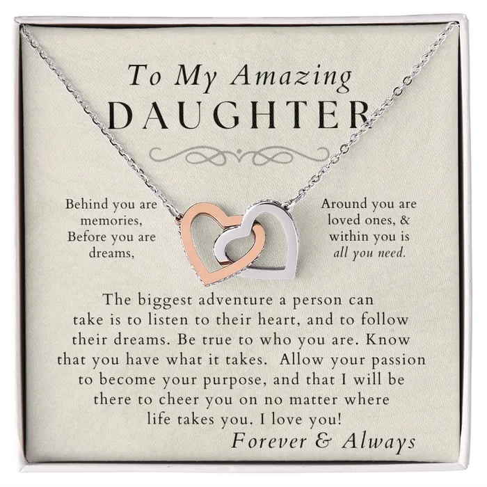 ShineOn Fulfillment Necklaces You Are Awesome Daughter Necklace Gift from Mom or Dad Christmas Birthday Graduation Valentines Gifts ShineOn Fulfillment Necklaces You Are Awesome Daughter Necklace Gift from Mom or Dad Christmas Birthday Graduation Valentines Gifts