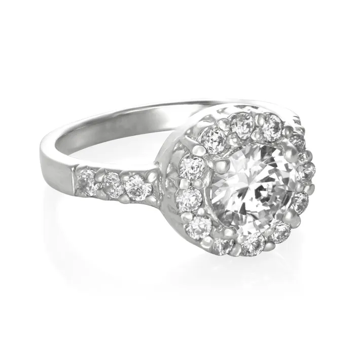 Teeda Rings RZ2360 CZ Topiary Crown Ring