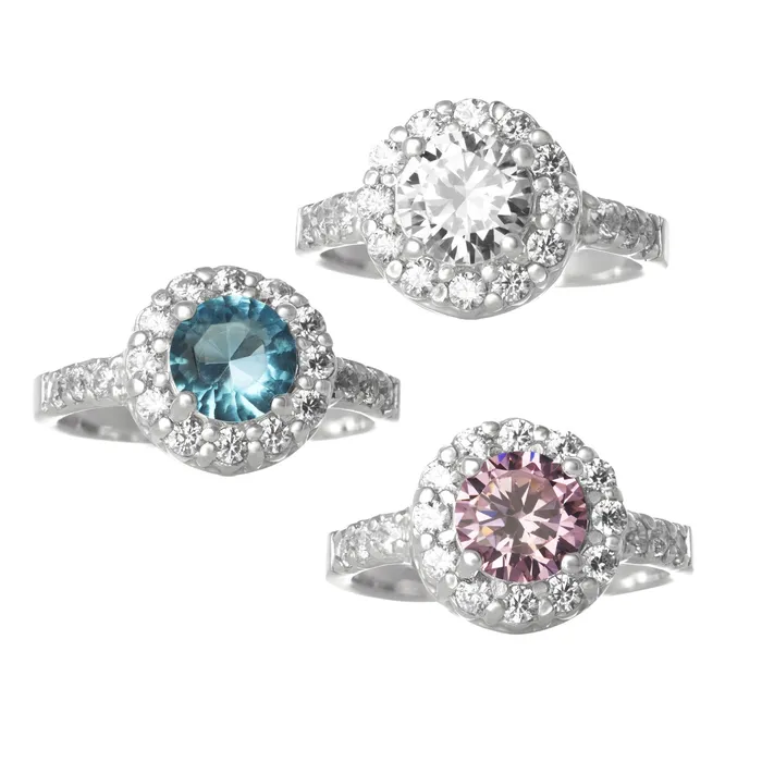 Teeda Rings RZ2360 CZ Topiary Crown Ring